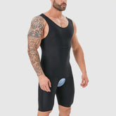 mens full body shapewear compression suit